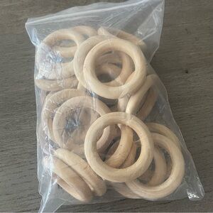 Natural Wooden Rings